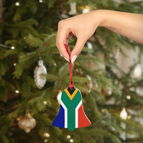 South African Christmas Decoration Wooden Ornaments