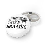 South African Braaing chillin Bottle Opener