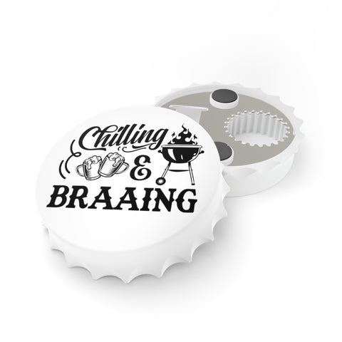 South African Braaing chillin Bottle Opener