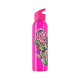 South African Protea Sky Water Bottle