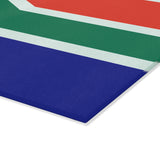 Glass Cutting Board South African Flag