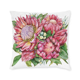 South African Protea Square Pillow