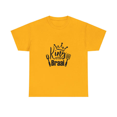 Unisex Heavy Cotton Tee King of the Braai