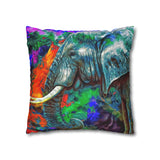 African Elephant Pillowcase Cover only - no filling is included