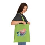 South African Afrikaans Protea Cotton Tote