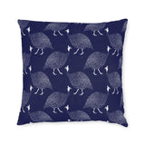 South African Guinea fowl Square Pillow