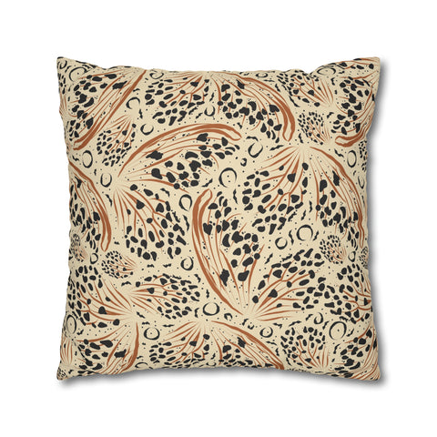 African abstract Leopard print Pillowcase Cover only - no filling is included