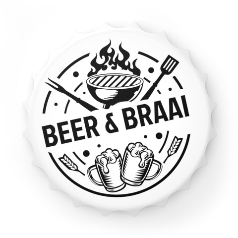 South African Beer and Braai Bottle Opener