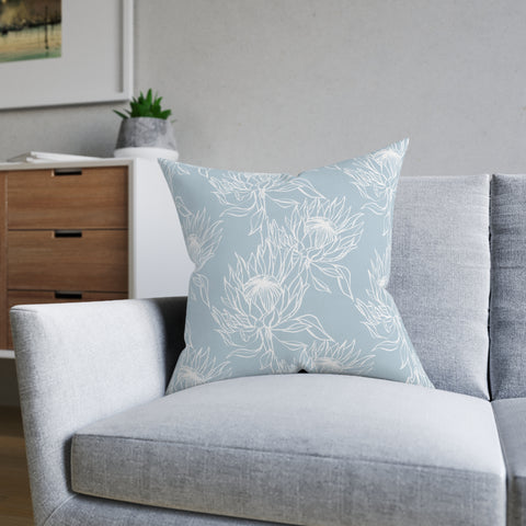 South African Protea Square Pillow