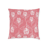 South African Protea Square Pillow