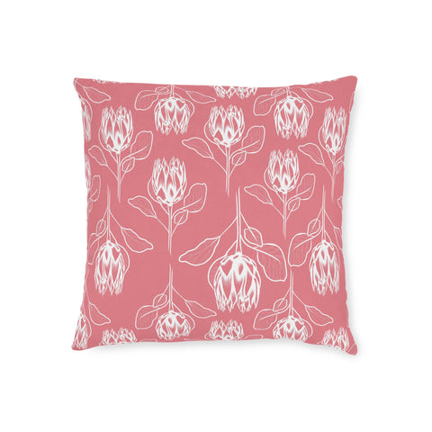 South African Protea Square Pillow