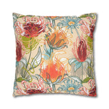 South African Protea Pillowcase Cover only - no filling is included