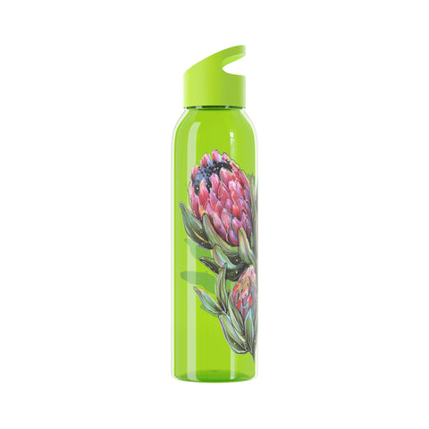 South African Protea Sky Water Bottle