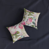 South African Protea Square Pillow