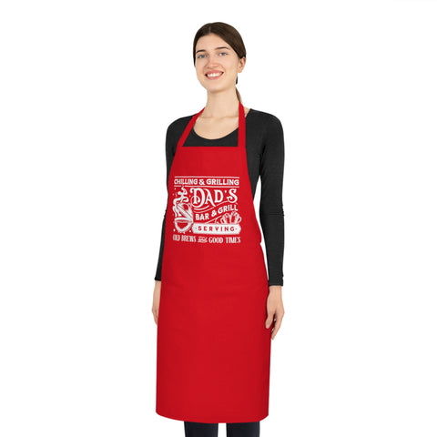 Chilling and Grilling Braai South African Cotton Apron - Various colours available