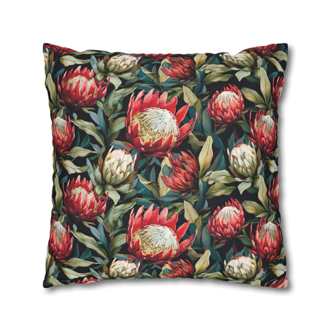 Copy of Copy of South African Protea Spun Polyester Pillowcase