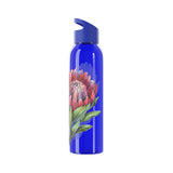 South African Protea Sky Water Bottle