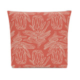 South African Protea Cotton Cosmetic Bag