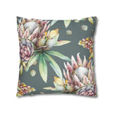 South African Protea Pillowcase Cover only - no filling is included