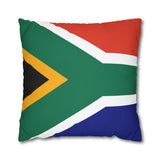 South African Flag Pillowcase Cover only - no filling is included