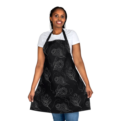 South African Protea Apron (AOP)