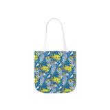 South African Protea Polyester Canvas Tote Bag