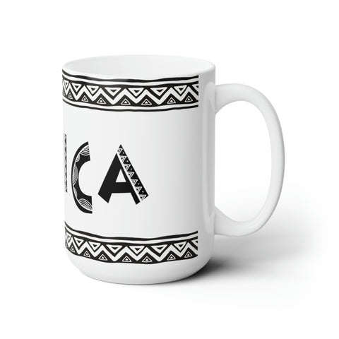 Love Africa Ceramic Mug 15oz - Dispatched from USA