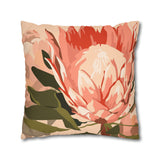 South African Protea Pillowcase Cover only - no filling is included