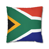 South African Flag Pillowcase Cover only - no filling is included