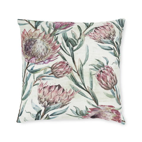 South African Protea Square Pillow