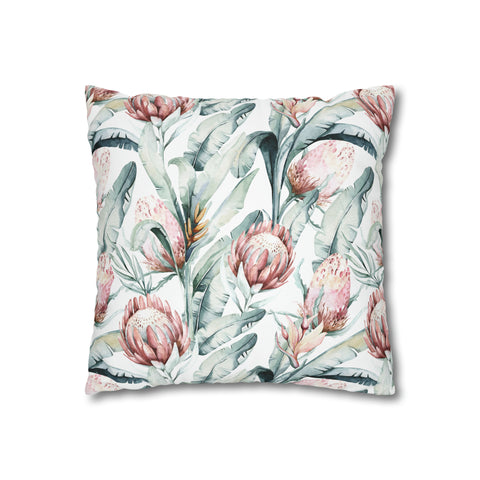 South African Protea Pillowcase Cover only - no filling is included