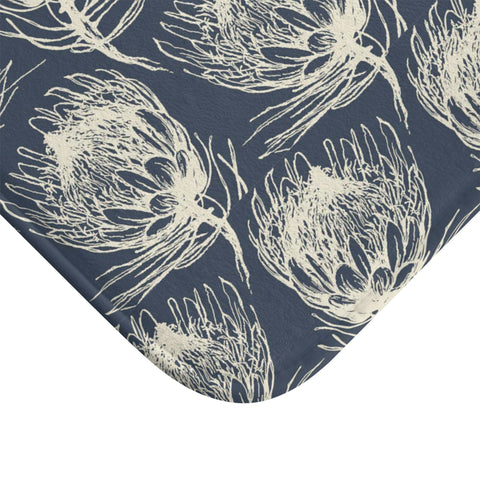 South African Protea Bath Mat