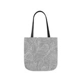 South African Protea Polyester Canvas Tote Bag