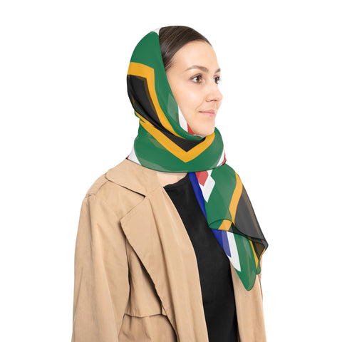 Poly Scarf South African flag