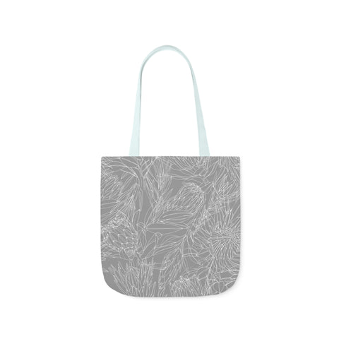 South African Protea Polyester Canvas Tote Bag