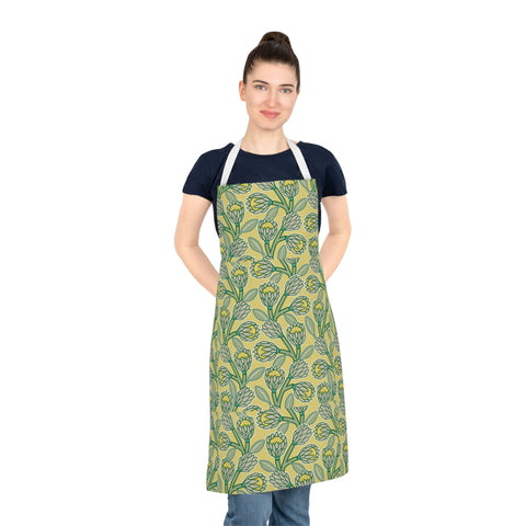 South African Protea Adult Apron