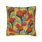 South African Protea Spun Polyester Pillowcase