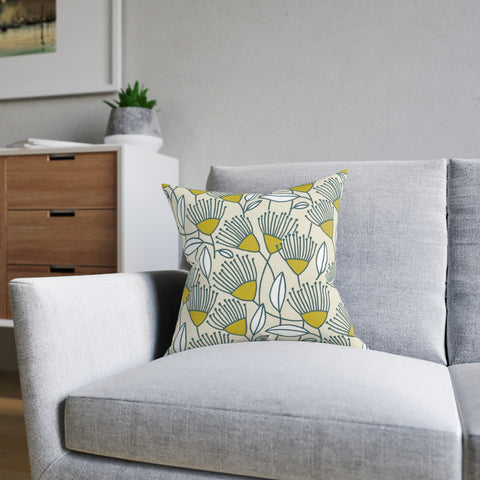 South African Protea Square Pillow