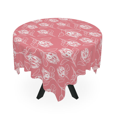 South African Protea Tablecloth 140cm × 140cm One size only