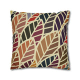 South African abstract leaves and design Pillowcase Cover only - no filling is included