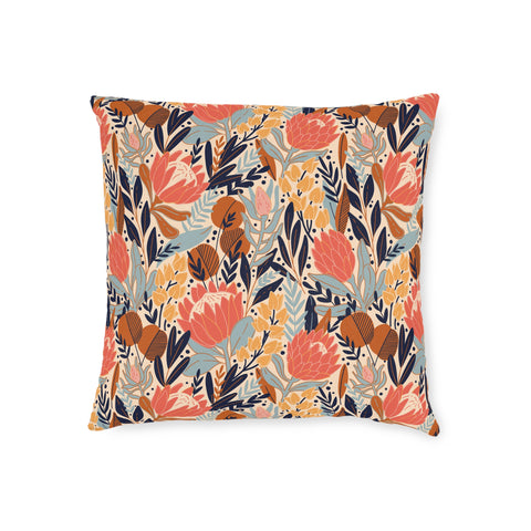 South African Protea Square Pillow