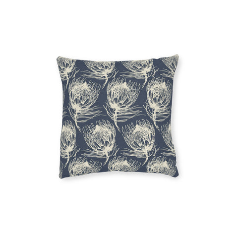 South African Protea Square Pillow