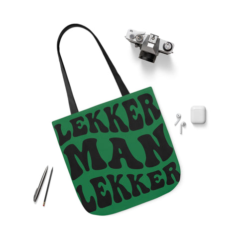 South African Afrikaans Lekker man Lekker Polyester Canvas Tote Bag (AOP)