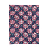 Protea South Africa Velveteen Plush Blanket