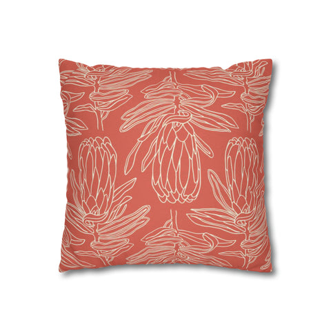 South African Protea Pillow Case Protea / floral / flower Made in the USA