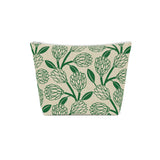 South African Protea Cotton Cosmetic Bag