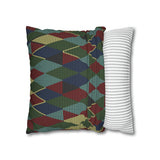 South African Ethnic Print Spun Polyester Pillowcase - Shipped from UK/USA/AUS