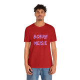 Boere Meisie South African Unisex Jersey Short Sleeve Tee Afrikaans