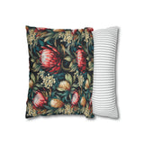 South African Protea Spun Polyester Pillowcase