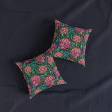 South African Protea Square Pillow